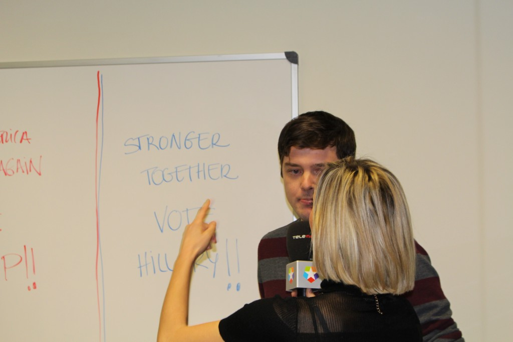 Grabación del debate en la academia